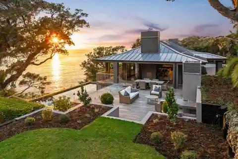 Architectural Luxury Home on Exclusive Ti Point