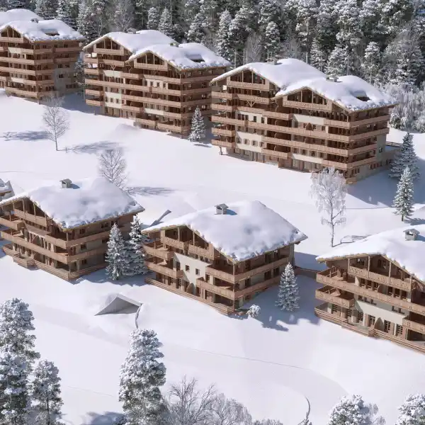 ELEGANT ALPINE APARTMENT WITH PANORAMIC MOUNTAIN VIEWS