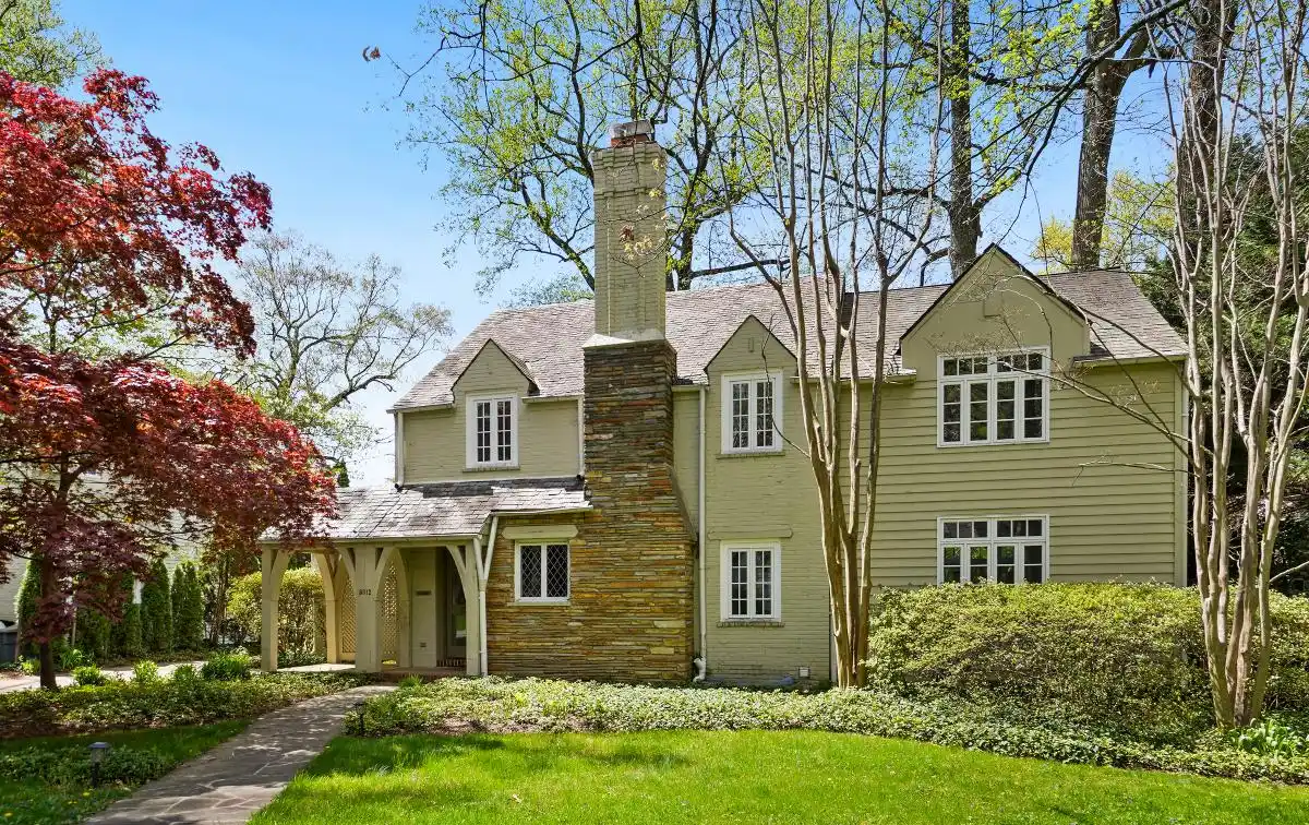 Charming Tudor with Spacious Backyard Oasis