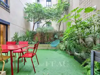 South-Facing Terrace with Private Garden Oasis