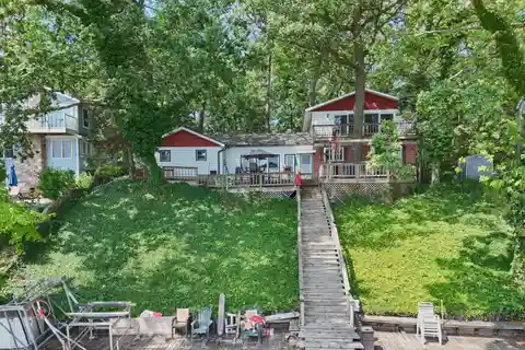 Big Crooked Lakefront Home with Sandy Beach