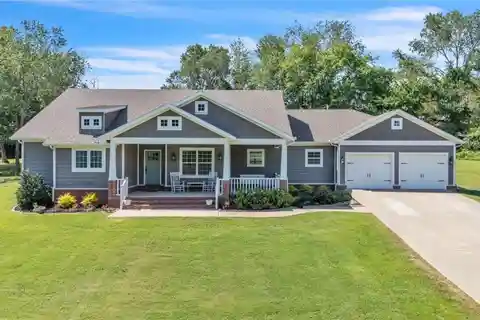 Craftsman-Style Farmhouse on 6.23 Acres