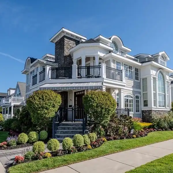 CUSTOM MARGATE PARKWAY RESIDENCE WITH OCEAN VIEWS