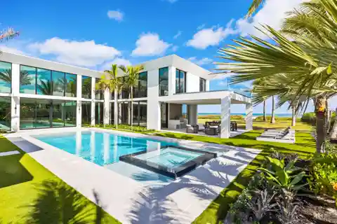Brand-new Beachfront Gem on Jupiter Island