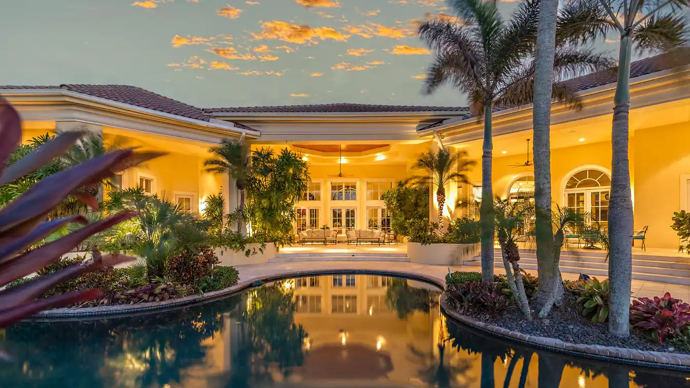 Expansive Private Waterfront Estate