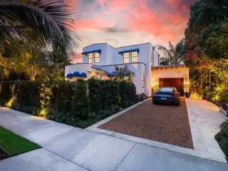Newly Built Mission Revival Home and Guest House