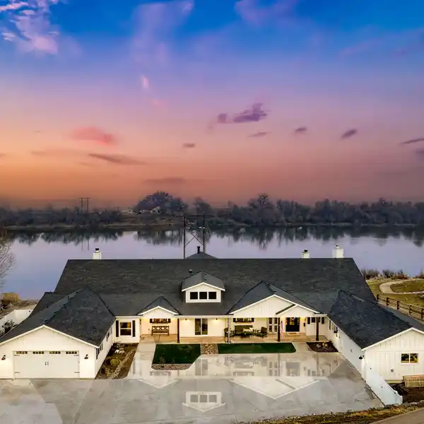 EXCEPTIONAL RIVER FRONT PROPERTY ON NEARLY TWO ACRES