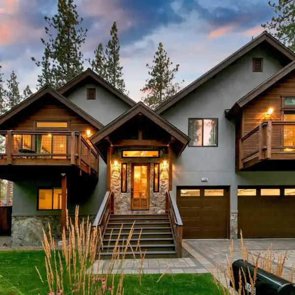 LUXURY TAHOE RETREAT WITH CUSTOM STONEWORK AND SERENITY