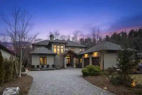 Modern Home in a Serene Wooded Setting