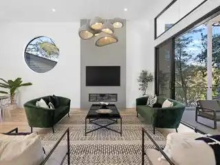 Grand Designer Home with Soaring Ceilings