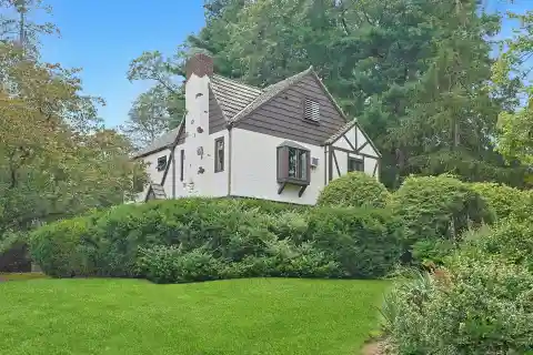Charming Brick and Stone Tudor Home