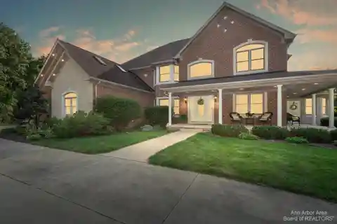 Custom Built Brick and Stone Home