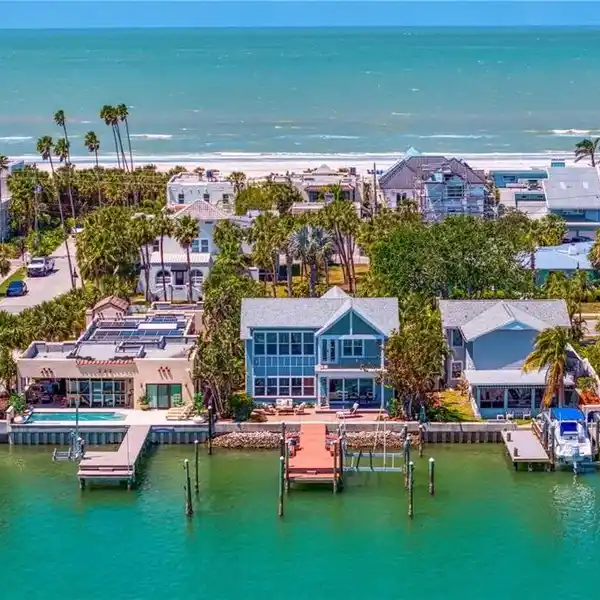 RARE WATERFRONT TREASURE IN HISTORIC PASS-A-GRILLE