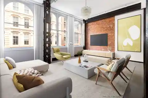 Authentic Cast Iron Loft in Prime Tribeca