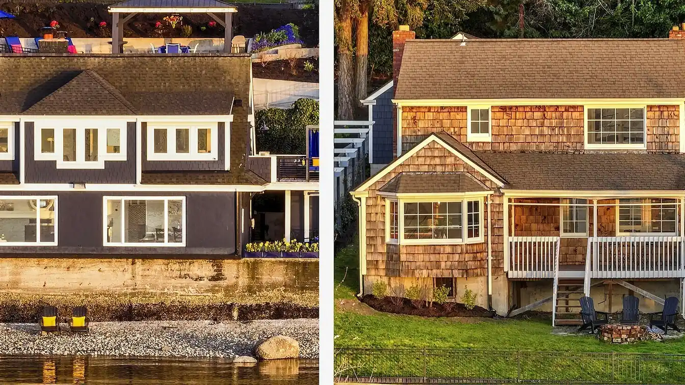 Two-home Low Bank Waterfront Sanctuary