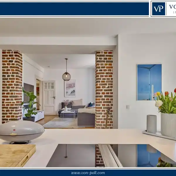 UNIQUE APARTMENT IN A GREEN IDYLL IN BESSUNGEN