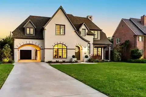 Reimagined Modern Tudor in Preston Hollow