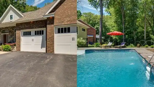 CUSTOM BRICK BEAUTY WITH BACKYARD VACATION OASIS