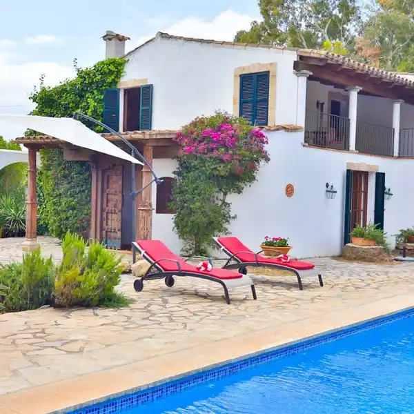 BEAUTIFUL FINCA NEAR POLLENSA WITH POOL AND GARDEN