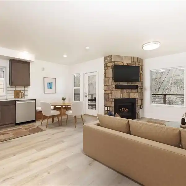 COOL CORNER UNIT WITH MOUNTAIN SERENITY