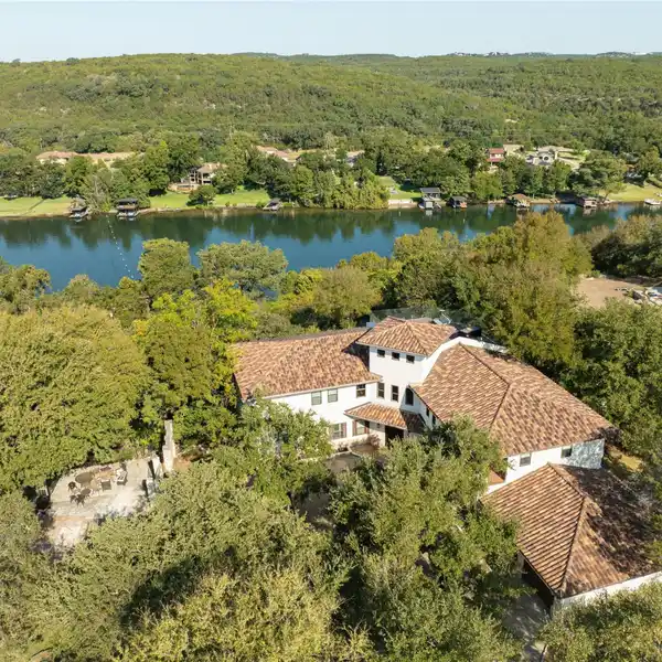 MEDITERRANEAN-STYLE RETREAT ON A SPRAWLING LOT