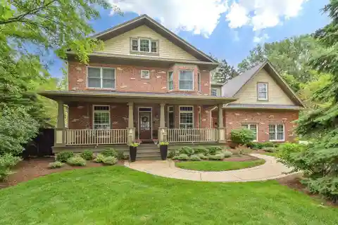 Exquisite Brick and Cedar Home on a Double Lot