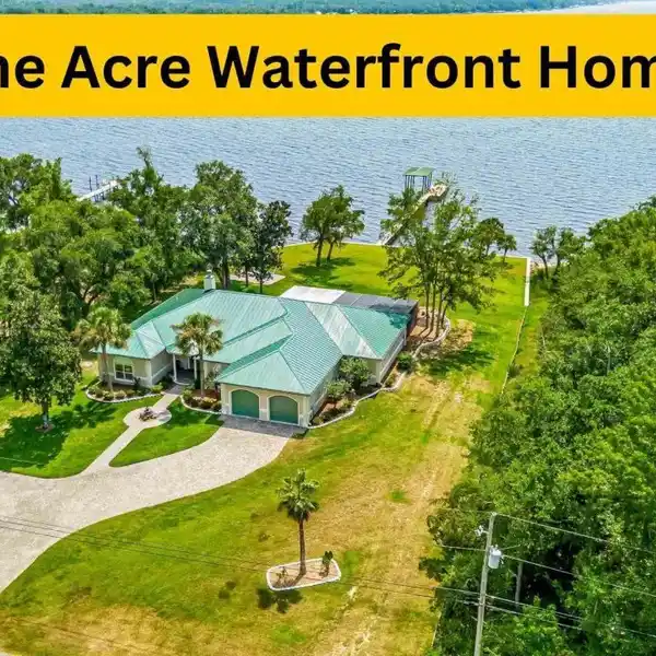UPGRADED WATERFRONT HOME ON TWO SPACIOUS LOTS