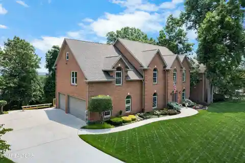 Luxurious All-Brick Estate with Mountain Views