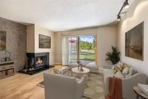 Multi-Level Condo with Peaceful Wooded Views