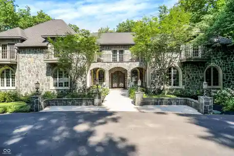 Chateau-Inspired Estate on 3.81 Acres
