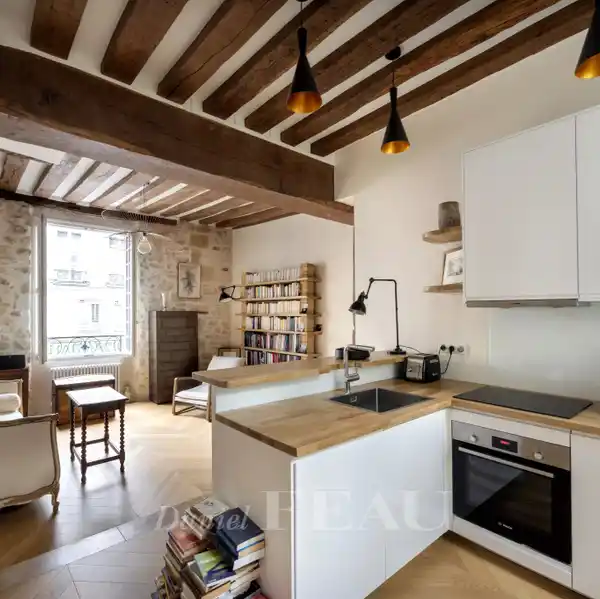 CHARACTER-FILLED DUPLEX BY SAINT-SULPICE CHURCH