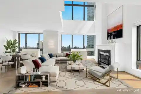 Light-Filled Penthouse Duplex for Rent
