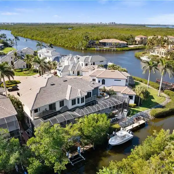 WATERFRONT VILLA IN A PRIVATE GATED ENCLAVE