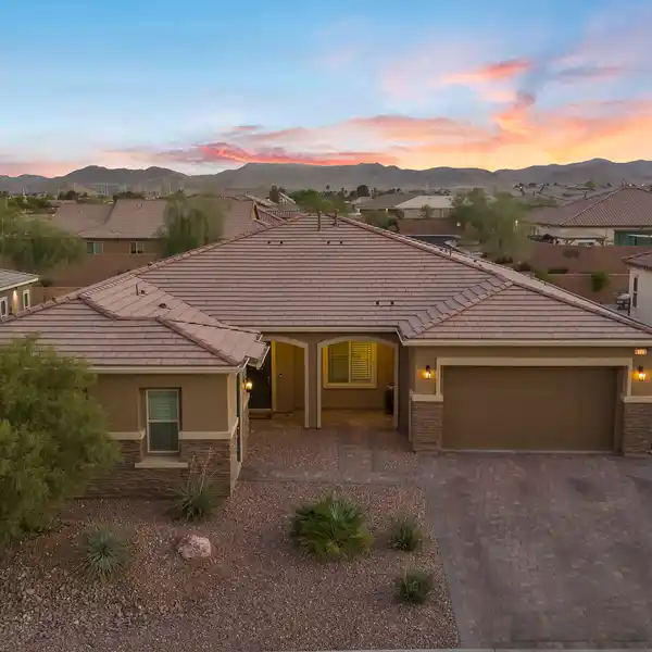 SINGLE-STORY HOME WITH RESORT-STYLE BACKYARD LOCATED IN SOUTHERN LAS VEGAS