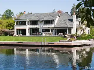 Reimagined English Tudor on Lake Washington