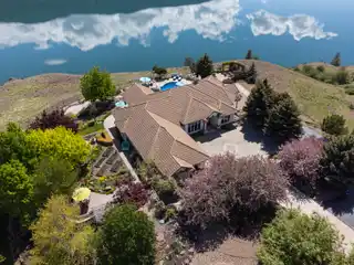 Sprawling Property with 180-degree Lake Views