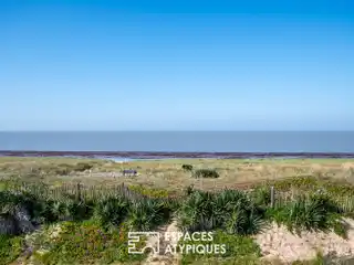 Oceanview Oasis Steps from Barbatre Beach