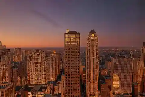 Home in the Sky with Sweeping Lake & Chicago Views