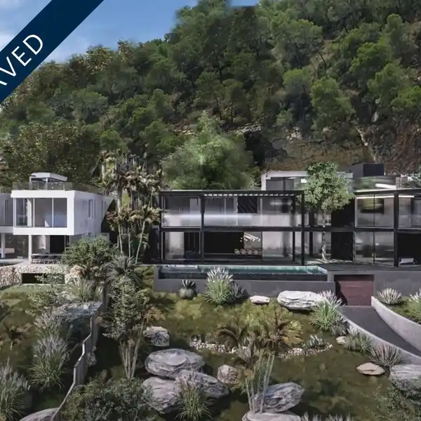 SEA VIEW PLOT WITH PROJECT IN PORTALS NOUS