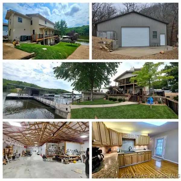 TURNKEY LAKEFRONT RETREAT WITH MULTIPLE GARAGES