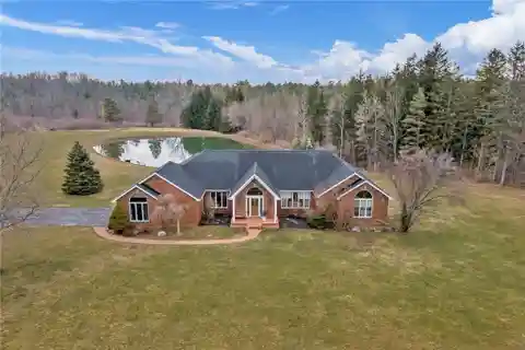 Exquisite All-Brick Ranch on 17 Acres