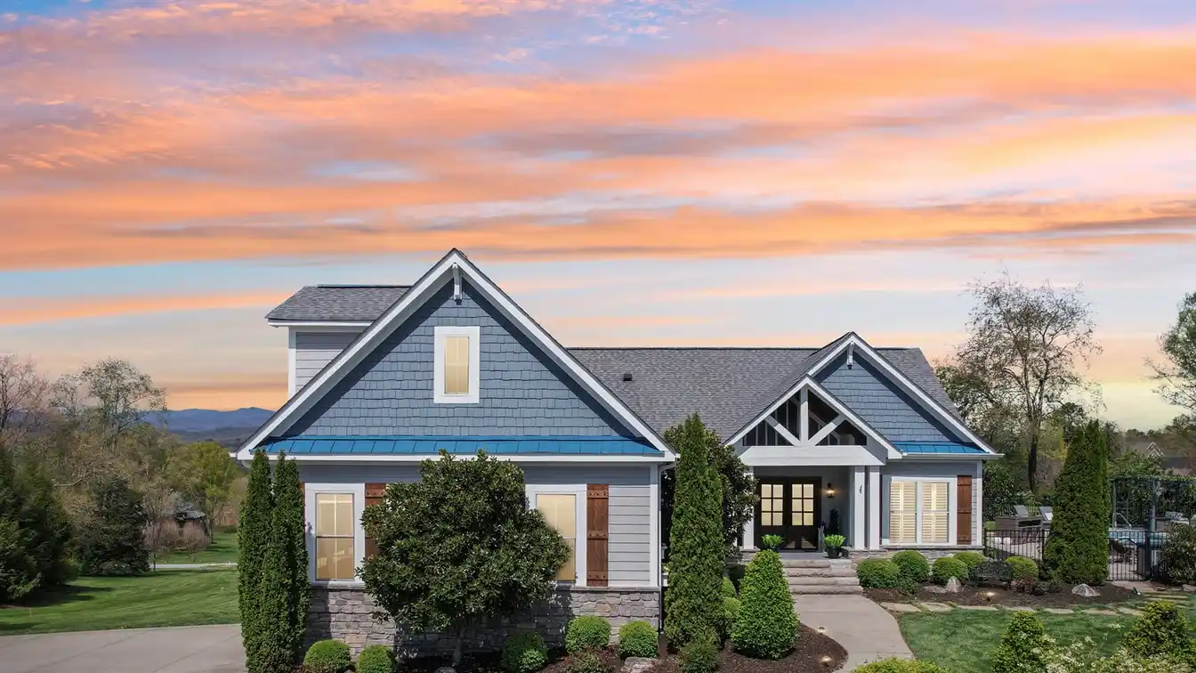 Custom Home with Long-range Mountain Views