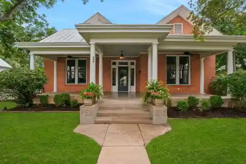Residence with Historic Texas Architecture