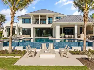 Waterfront Sophistication in Prestigious Aqualane Shores