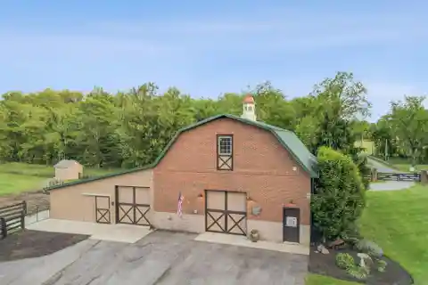 Brick Georgian Manor on 44 Acres