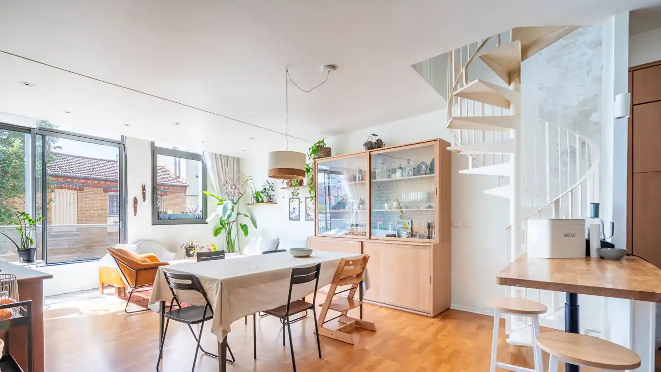 Stunningly Unusual Duplex Apartment