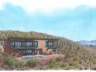 New Contemporary Home in the Enclave at Gates Pass