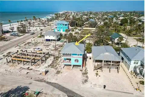 Coastal Beach Home Steps from the Gulf