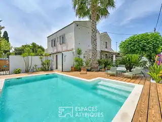 Light-Filled Retreat with Pool