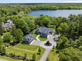 Custom Waterfront Estate on Picturesque Sampson Pond